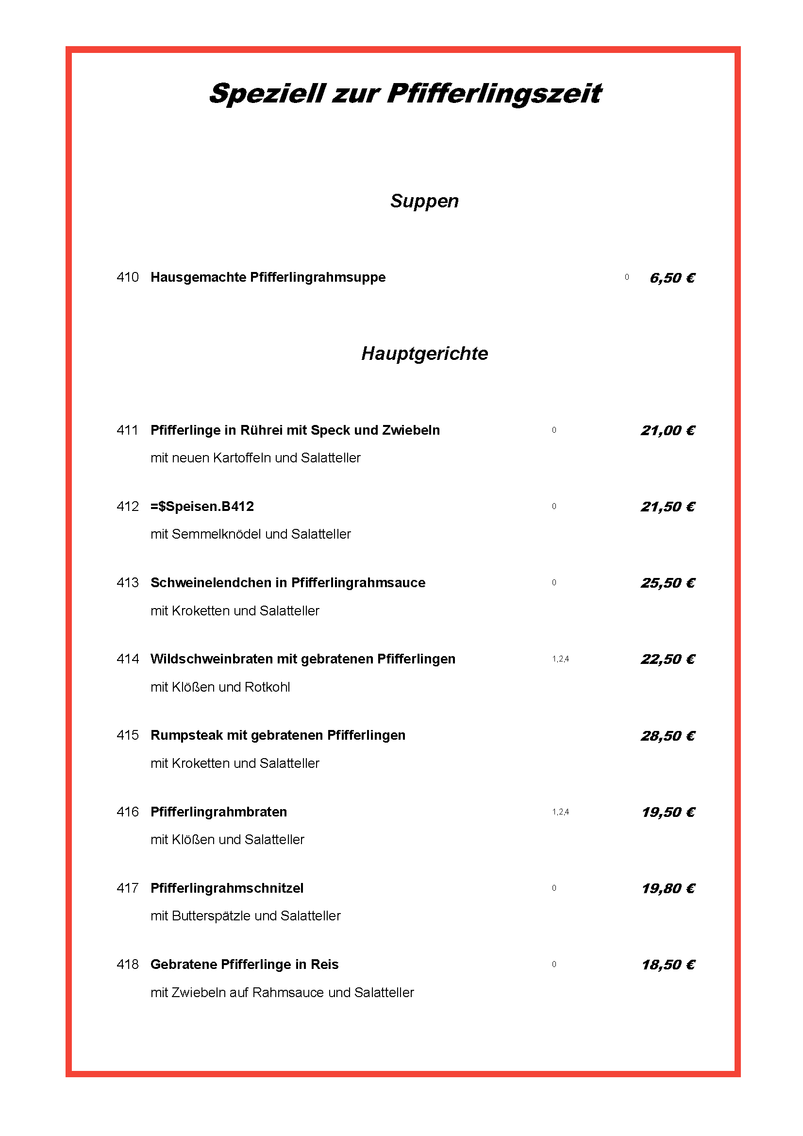 Pfifferlinge